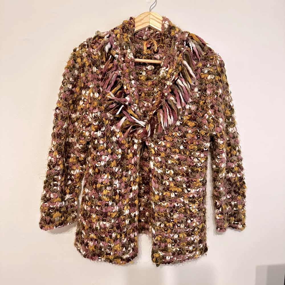 Fringe Crochet Cardigan